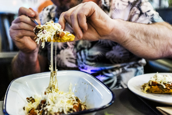 Big flavours at this Latin pub.