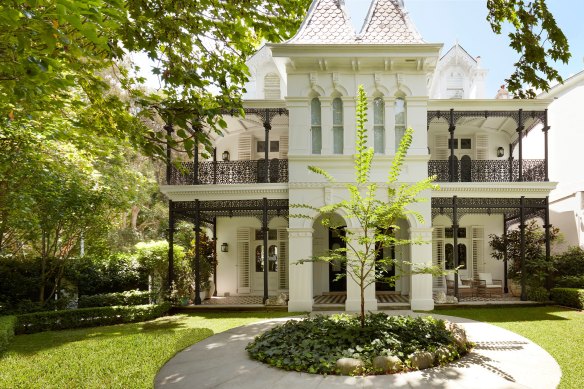 The Darling Point residence Trevenna-Roskear is regarded as one of the suburb’s most romantic homes.