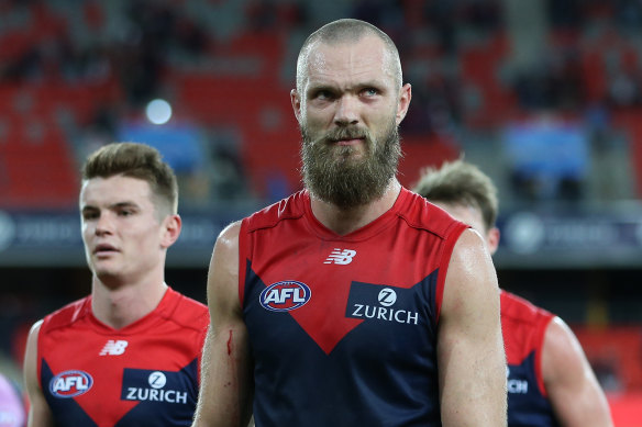 Injury cloud: Max Gawn.