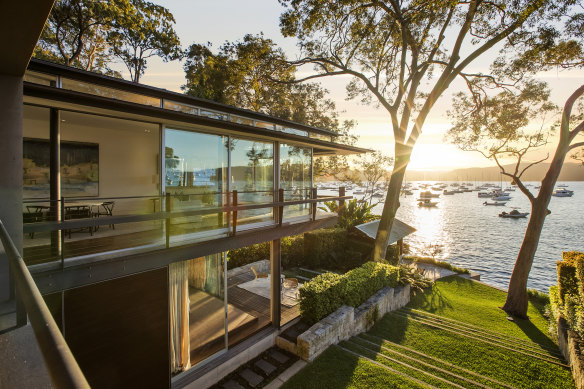 The Pittwater residence designed by architect Louise Nettleton for Michael Price sold for $13.125 million.