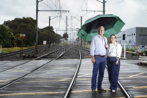 Hobsons Bay councillor Michael Disbury 
and community activist Gill Gannon say closing Champion Road will hurt Newport. 