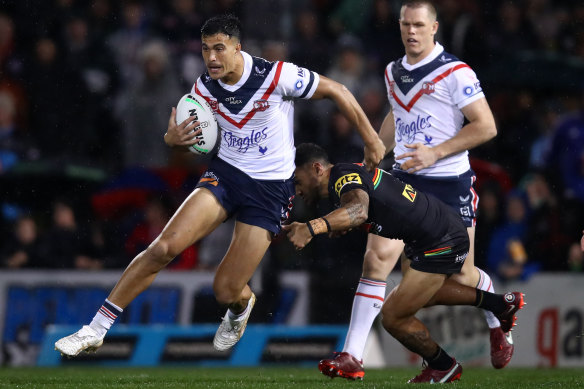 Joseph Suaalii has been a revelation for the Roosters.