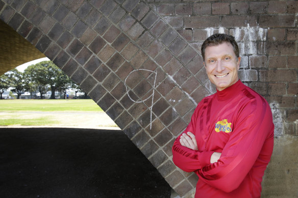 Cold spaghetti? Mashed banana? What the Red Wiggle puts on his plate each day