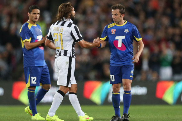 The All Stars concept has been dormant since 2014, when Alessandro Del Piero took on his former side Juventus.
