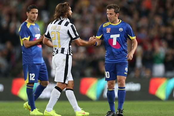 The All Stars concept has been dormant since 2014, when Alessandro Del Piero took on his former side Juventus.