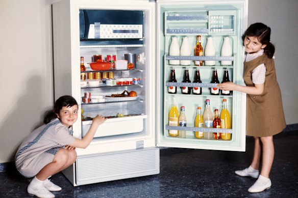 Having a refrigerator was a point of pride, particularly if you had paid it off.