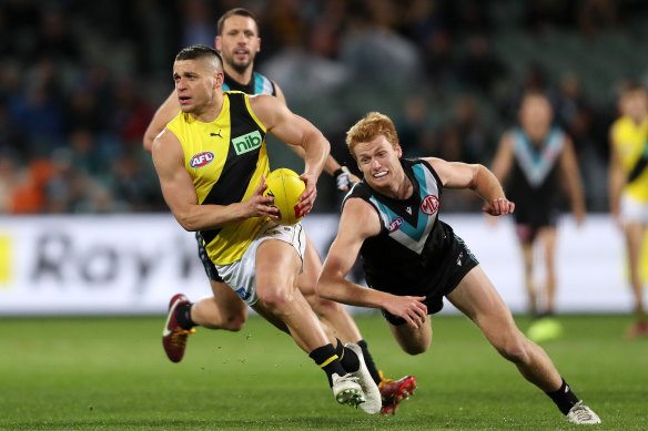 Richmond’s Dion Prestia.