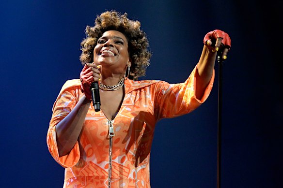 Macy Gray performs at Melbourne’s Hamer Hall.