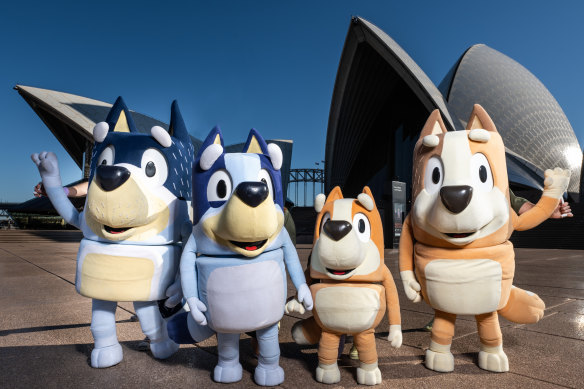 Bluey’s Big Play is set for a major tour of North America.
