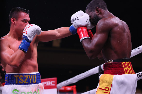 Tszyu defeated Terrell Gausha in Minneapolis in March.