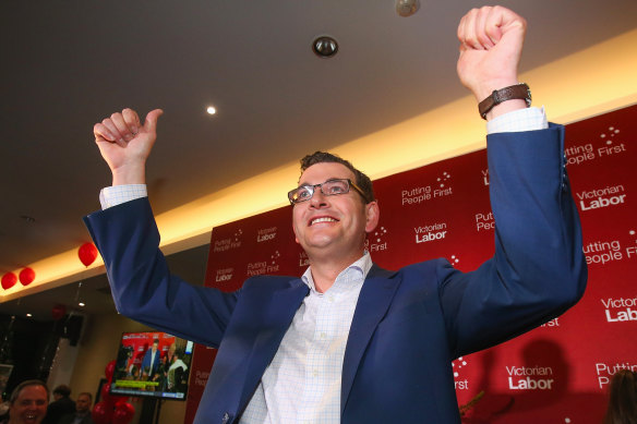 November 29, 2014: Celebrating Victorian Labor’s election win at Mulgrave Country Club.
