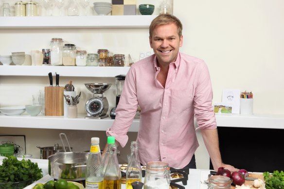 2014: Bill Granger in his Notting Hill kitchen.