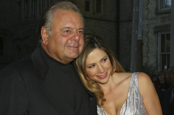 Paul Sorvino and his daughter Mira Sorvino attend the premiere of Reservation Road during the Toronto International Film Festival in 2007.