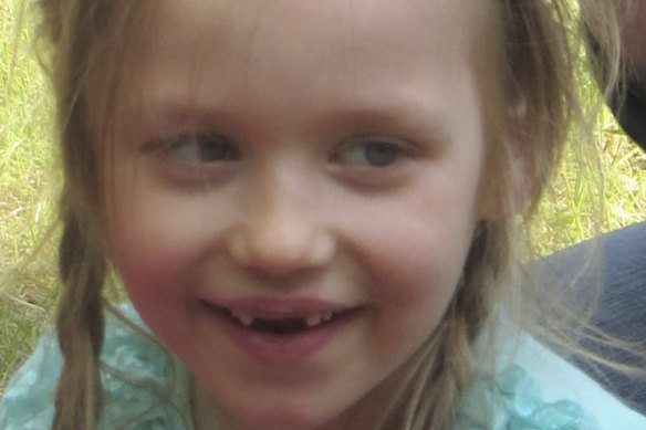 Missing 5 year-old girl Inga Gehricke.
