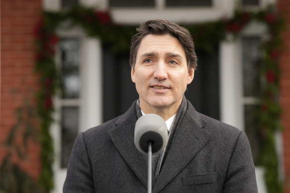 Canadian Prime Minister Justin Trudeau announces his resignation as party leader.