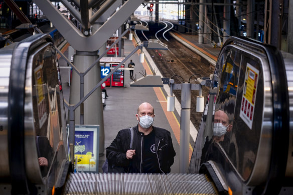 Commuters in NSW and South Australia will no longer have to wear masks on public transport. It comes as Victoria cracks down on those not wearing a fitted face mask. 