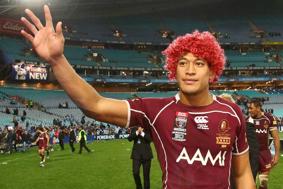 Israel Folau was selected by Queensland in 2010 despite announcing a $6 million switch to AFL in the middle of the series. 