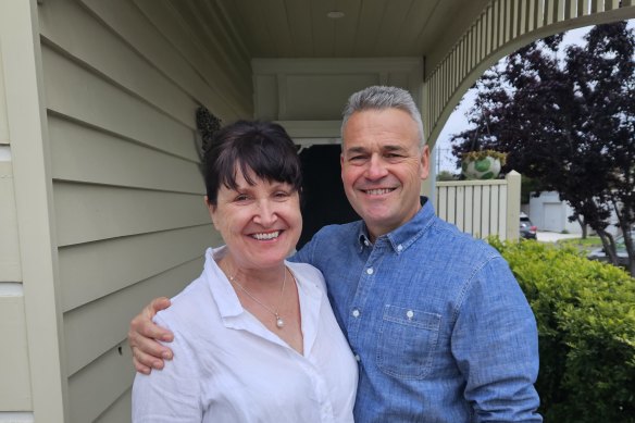 Michael and Susan Spelic at their Williamstown home.