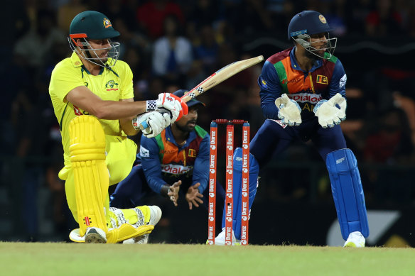 Marcus Stoinis has struggled with a side strain in recent weeks.
