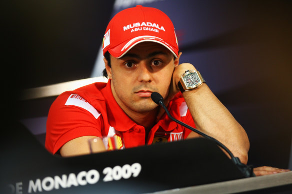 Brazilian driver Felipe Massa never got closer to a world title than in 2008.