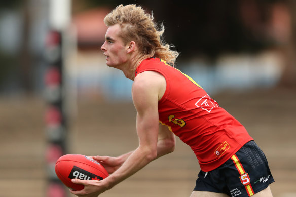 Mullet man and Tigers recruit Jakob Ryan mulls over whether the haircut is here to stay. 