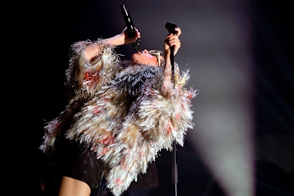 Suki Waterhouse performs at the Athenaeum on June 6.