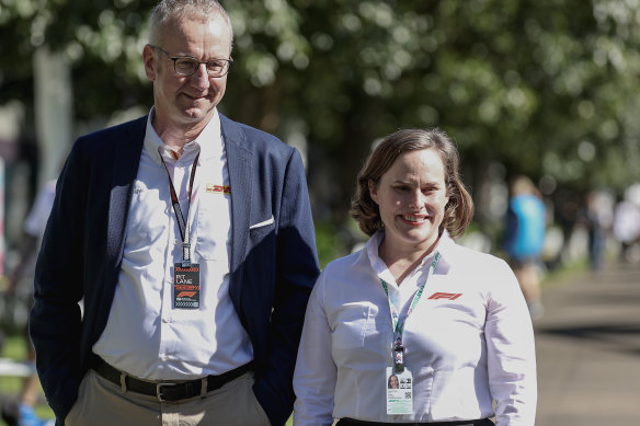 Ellen Jones has headed the F1’s sustainability program since 2022. 