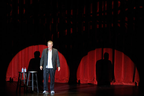 Norm Macdonald performing in Las Vegas in 2011.