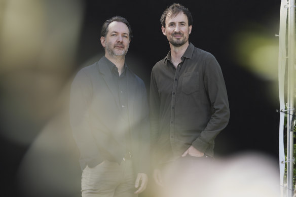 Letterboxd founders Matthew Buchanan and Karl Von Randow.