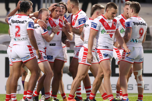 Tyson Frizell scored twice in his final match with the Red V.