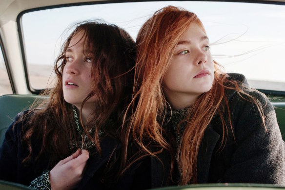 Sally Potter's Ginger & Rosa brought out the contradictions within Elle Fanning's persona. She is seen with Alice Englert (left).