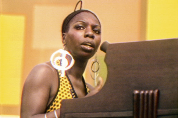 Singer and pianist Nina Simone: so unique.