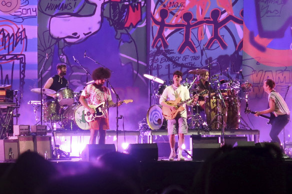 Vampire Weekend played an epic three-hour set.