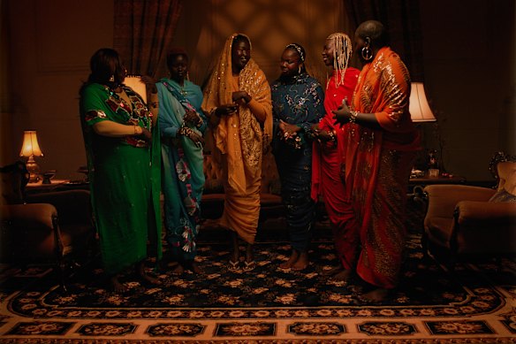 Atong Atem, <i>Henna 1</i>, from the <i>Banksia</i> series, 2021. 