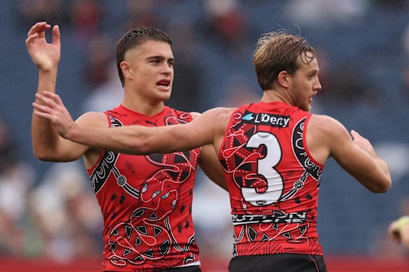 Lifelong Bombers fan Robey was drafted last year with pick No.9. Darcy Parish was pick No.5 a decade prior.