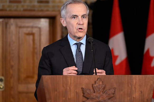 Canadian Prime Minister Mark Carney.