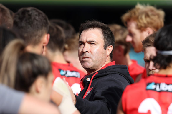 Brad Scott has brought great change at Essendon.