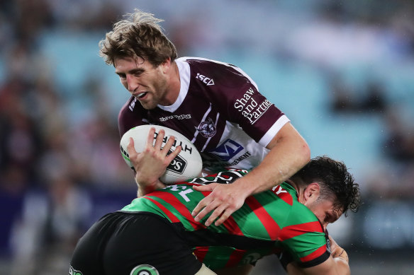 Brendan Elliot, a veteran of five NRL clubs including Manly, has played across all back-five positions and will replace the injured Murray Taulagi at left wing against Canterbury on Sunday.
