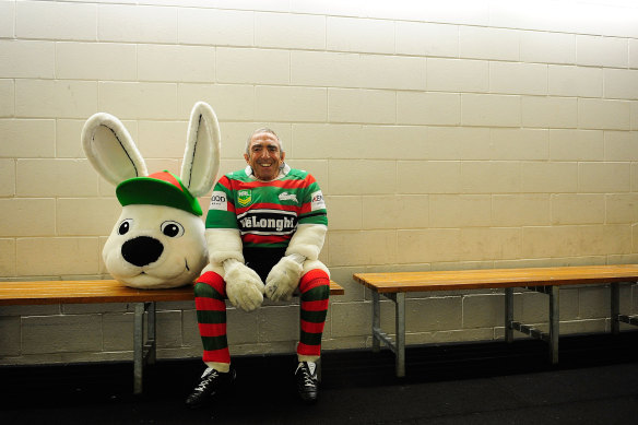 Charlie Gallico, aka Reggie The Rabbit.