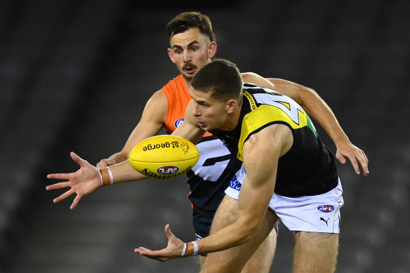 On the move? Richmond’s Callum Coleman-Jones.