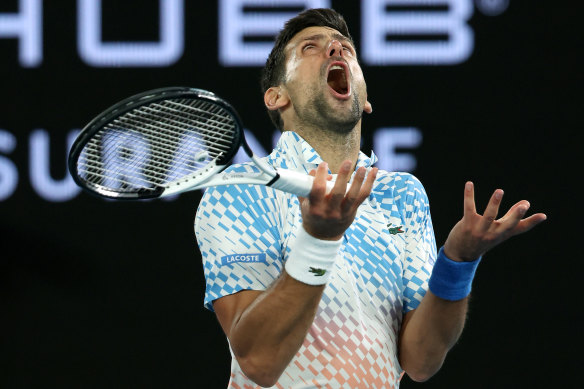 Novak Djokovic has been at his imperious best at the tournament he has made his own.