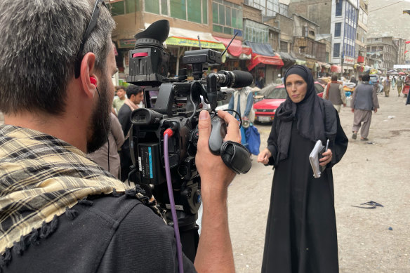 CNN’s chief international correspondent Clarissa Ward reports from Kabul this month. 