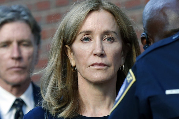 In October 2019, Felicity Huffman served 11 days of a 14-day term in prison over the college admissions scandal.