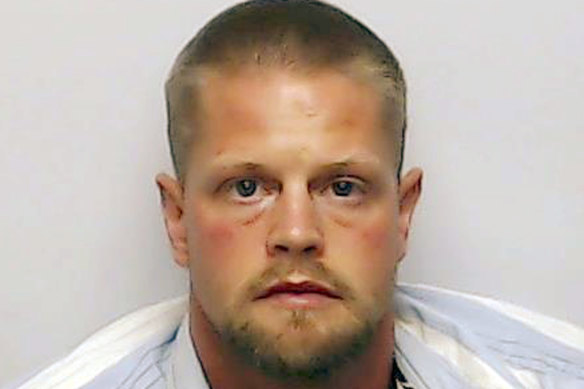 Joseph Oberhansley, who is accused of killing his ex-girlfriend and eating parts of her body.