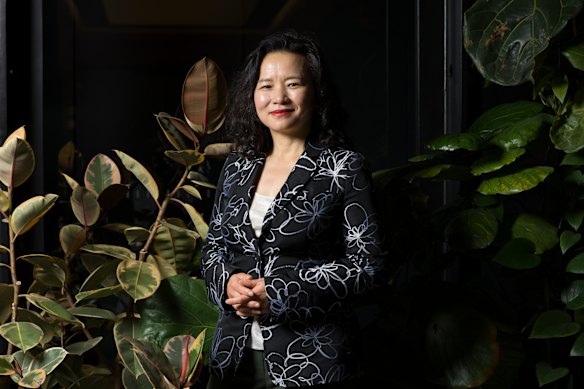Sky News presenter Cheng Lei in Melbourne.
