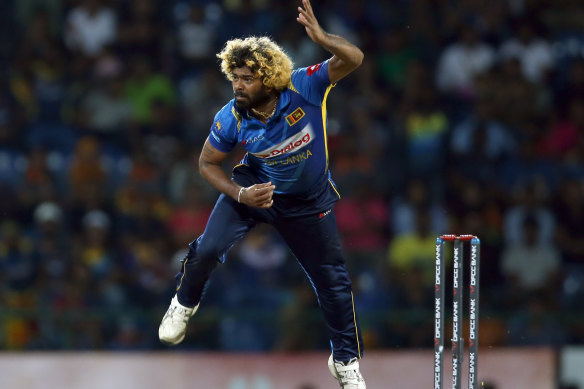 Lasith Malinga, pictured representing his country in 2006, also played in the Aussie Cricket League.