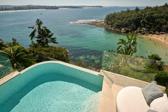 The recently built residence above Manly’s Shelley Beach was designed by Madeleine Blanchfield Architects.