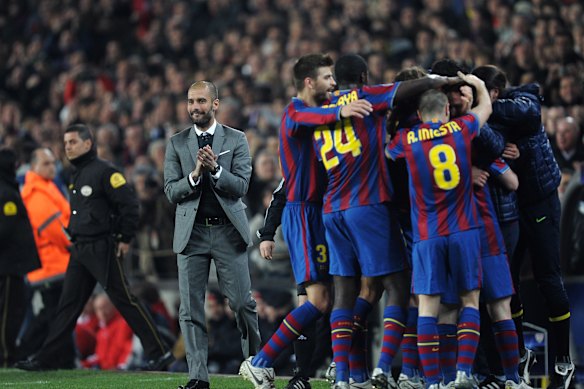 Pep Guardiola was the mastermind of arguably the greatest team in football history at Barcelona.