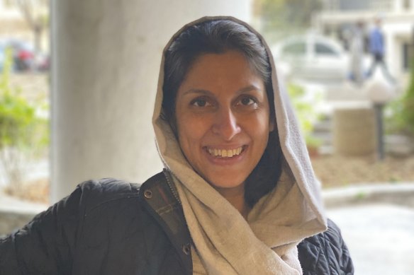 British-Iranian aid worker Nazanin Zaghari-Ratcliffe.