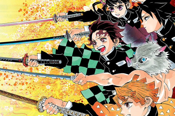 Manga book “Demon Slayer” is part of a wave that has struck a chord with pandemic-era France. 